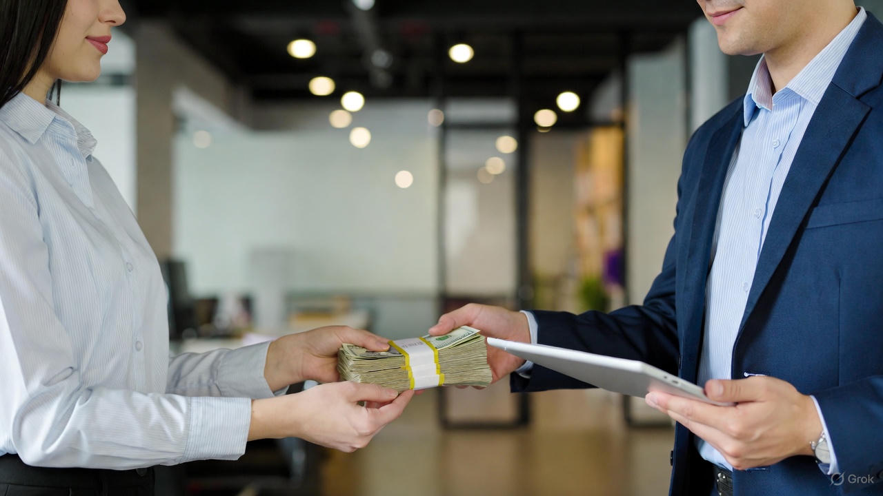 收益结算示意图